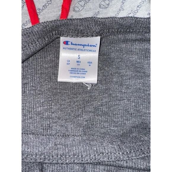 Champion Women's Jogger Pants and tank set Gray Size M Elastic Waist Casual - Picture 6 of 16